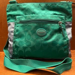 Small Green Coach Bag